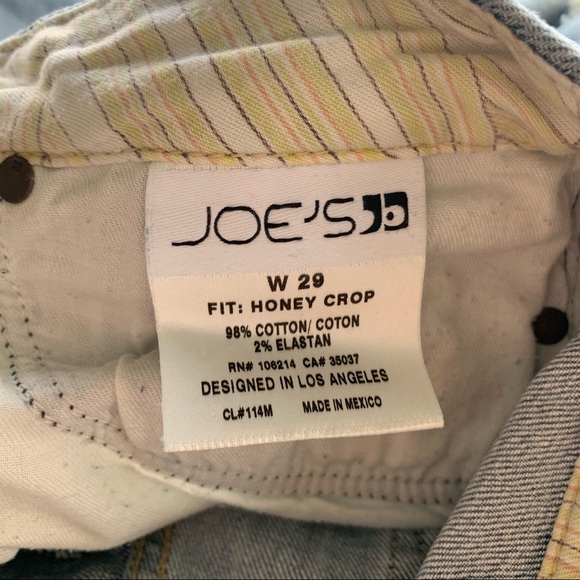 Joe's Jeans Honey Crop Lee Wash Jeans - Picture 9 of 10